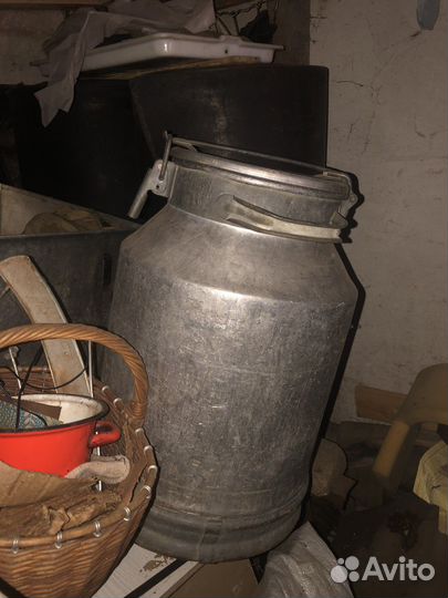 Фляга алюминиевая бу 40л