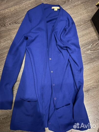 Кардиган кашемир Michael Kors и поло Ralph Lauren