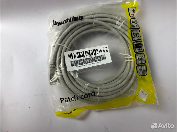 LAN-кабеля в ассортименте от 0.5 до 300 новые