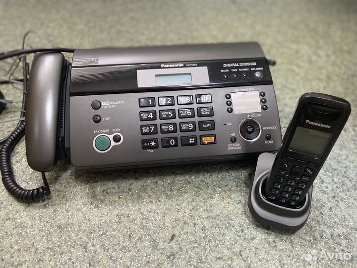 Телефон факс panasonic