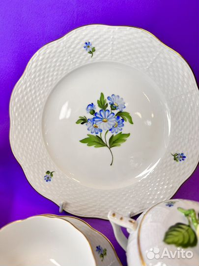 Набор для чая синие цветы Herend