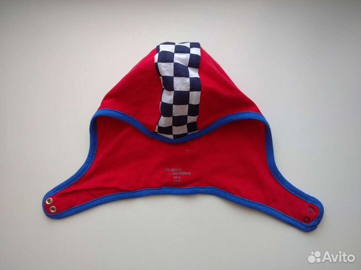 Шапка из трикотажа х/б