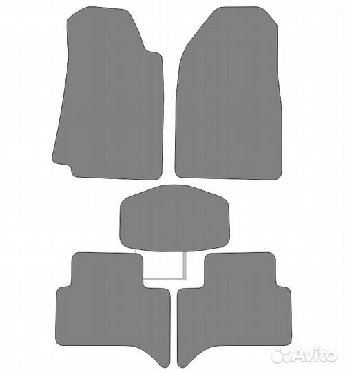 Автоковрики EVA для chevrolet trail blazer 2012