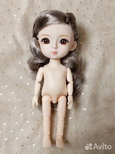 Шарнирная кукла 13 см Китай тело для куклы