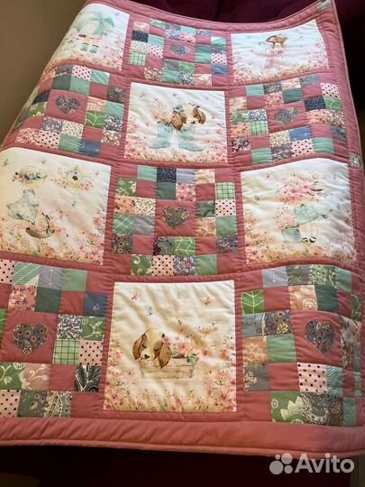 Лоскутное одеяло ручной работы