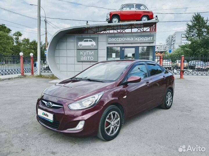 Hyundai Solaris 1.4 МТ, 2011, 117 500 км