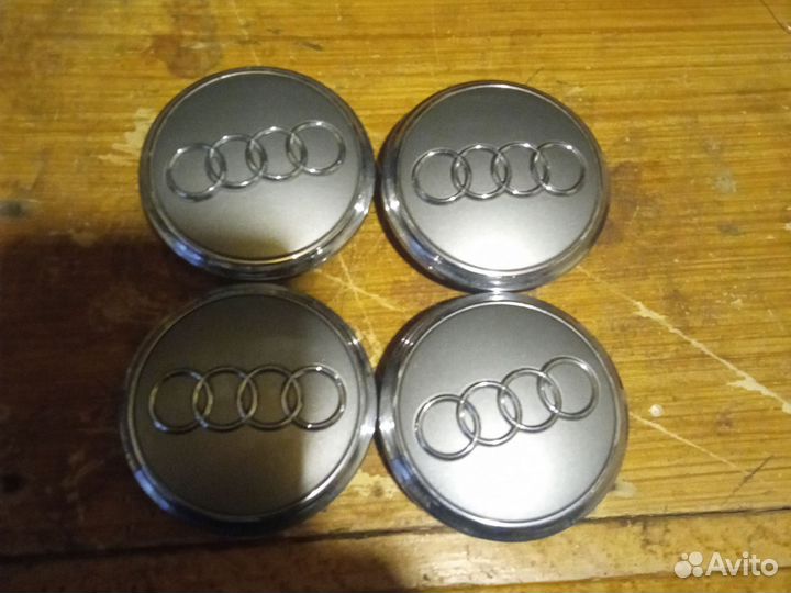 Заглушки на литые диски audi