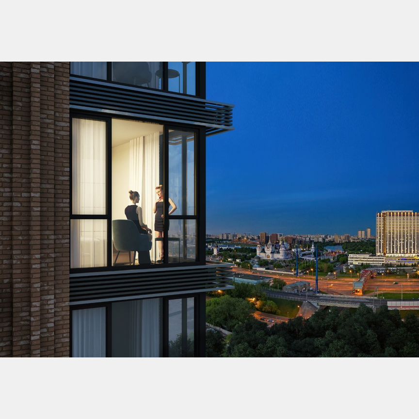 Апартаменты-студия, 26,2 м², 24/24 эт.