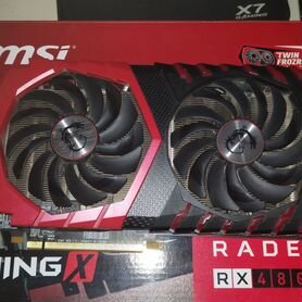 Видеокарта rx 480 4gb MSI gaming