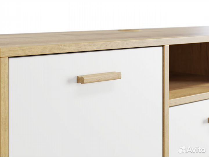 Тв-тумба Нордик-1 Wood White