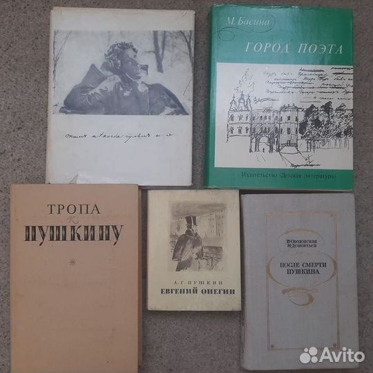 Книги о Пушкине