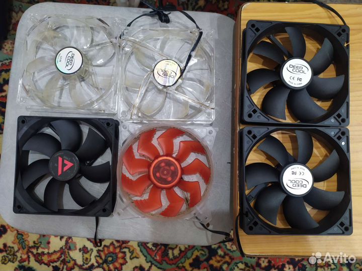 Кулеры охлаждения корпуса