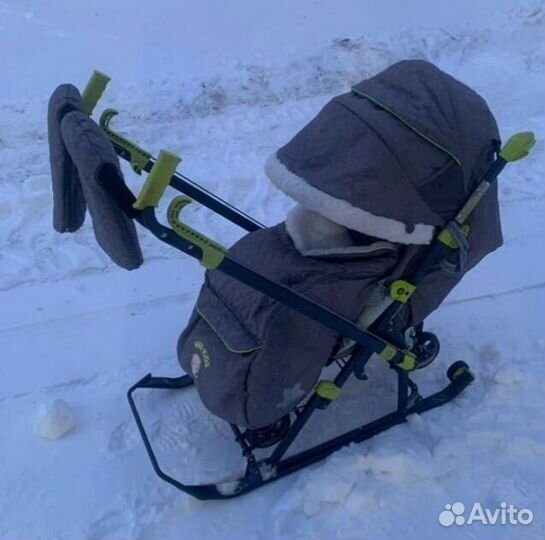 Санки коляска ника 7 8
