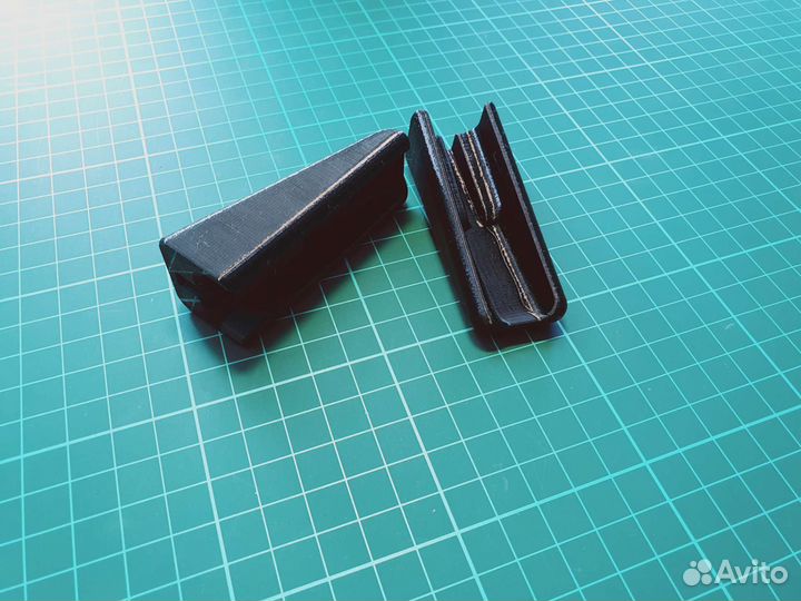 Накладки петлей капота 2шт. Reno, Рено логан, санд