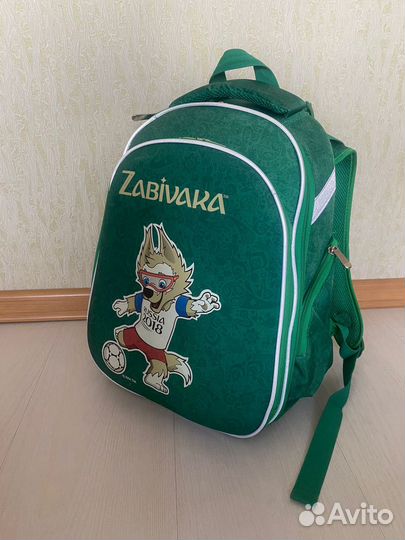 Рюкзак школьный Hatber Zabivaka зеленый