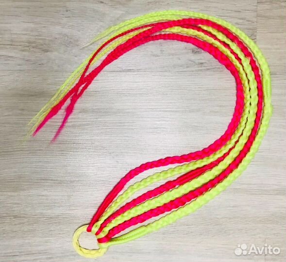 Резиночки для волос ручной работы