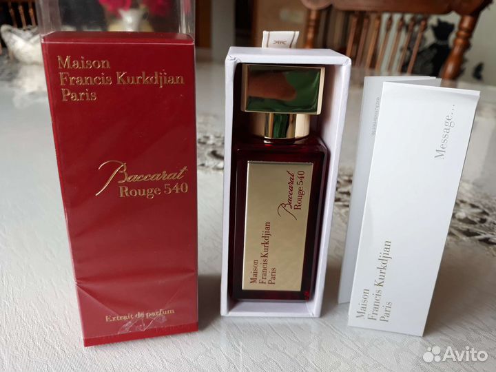 Духи Baccarat Rouge 540 Extrait de Parfum