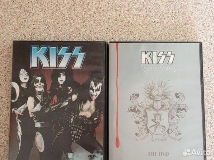DVD диск группы Kiss