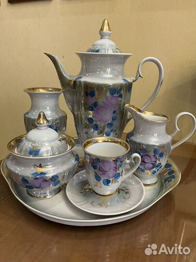 2 Сервиза кофейных и чайный