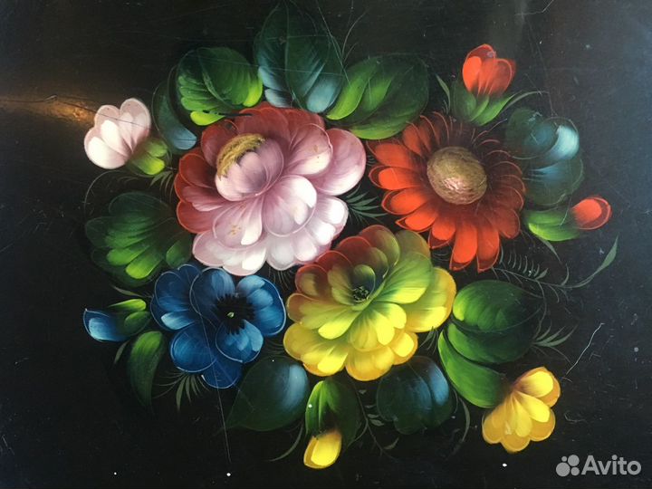 Поднос Жостово (ссср) 80-е годы