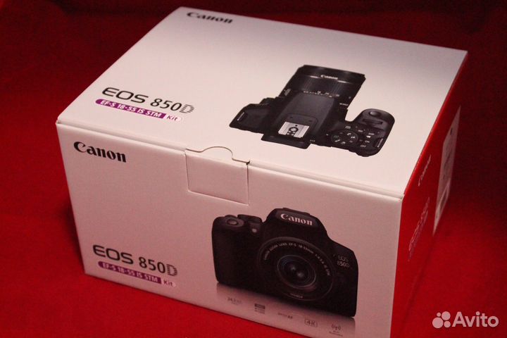 Canon EOS 850D kit 18-55 stm Новый