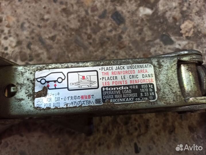 Домкрат оригинал Honda Accord