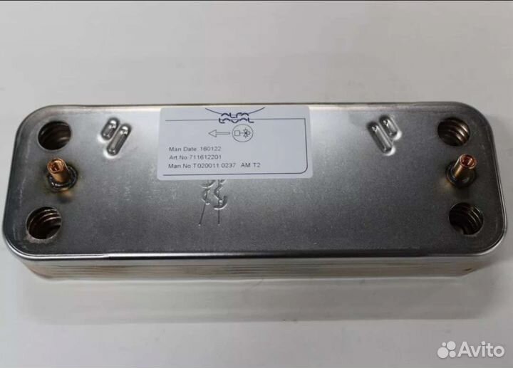 Вторичный теплообменник baxi