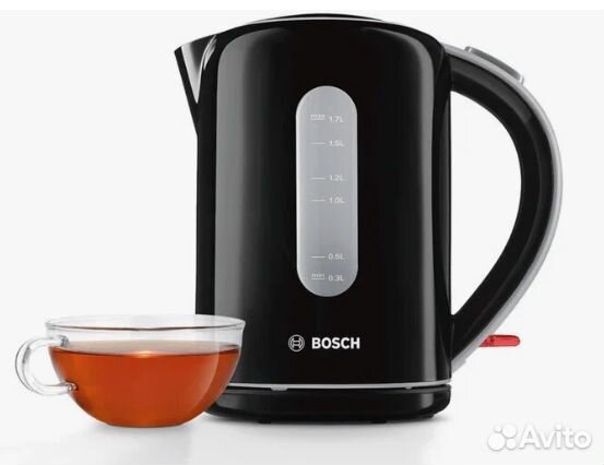 Чайник электрический Bosch TWK7603 черный Новый