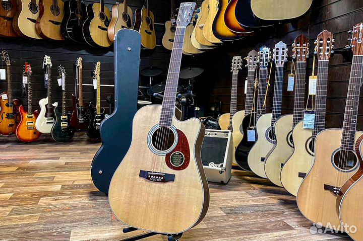 Электроакустическая Гитара Cort MR Series + доп.*