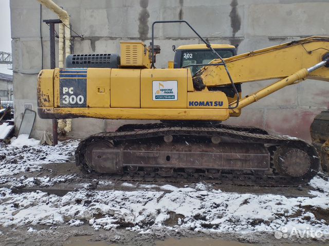 Гусеничный экскаватор Komatsu PC300-7, 2006