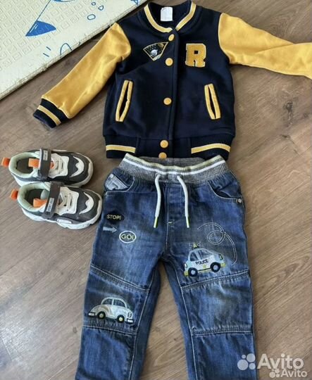 Детские вещи пакетом на мальчика 80