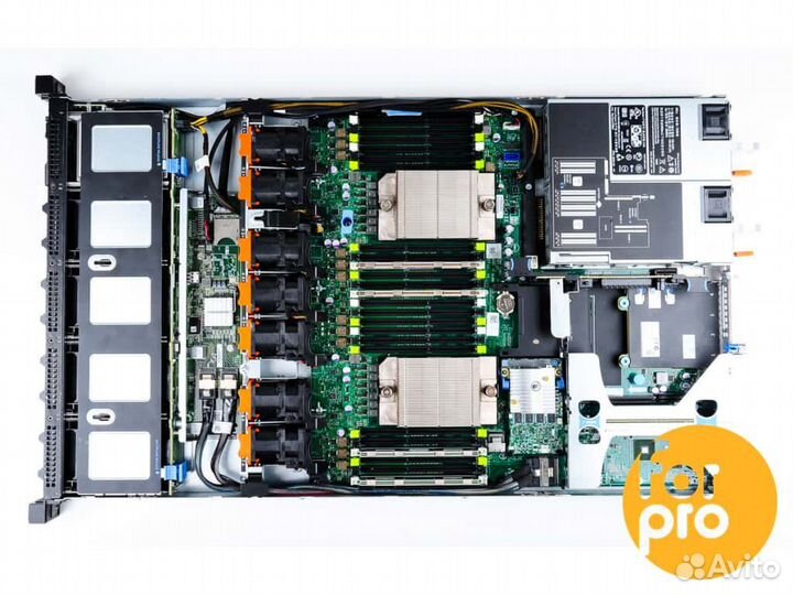 Сервер dell R620 8SFF 2xE5-2640 128GB, H710