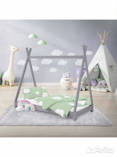 Подростковые Kinderbett mit Lattenrost 70x140cm Mint