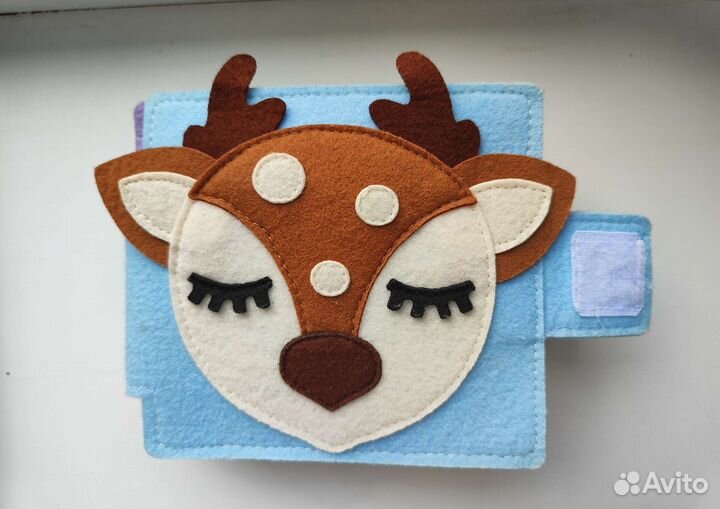 Развивающая книжка из фетра