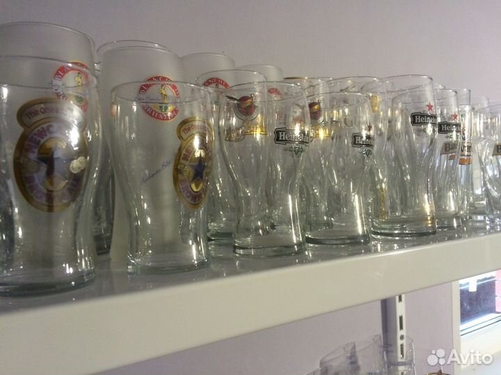 Пивные стаканы новые