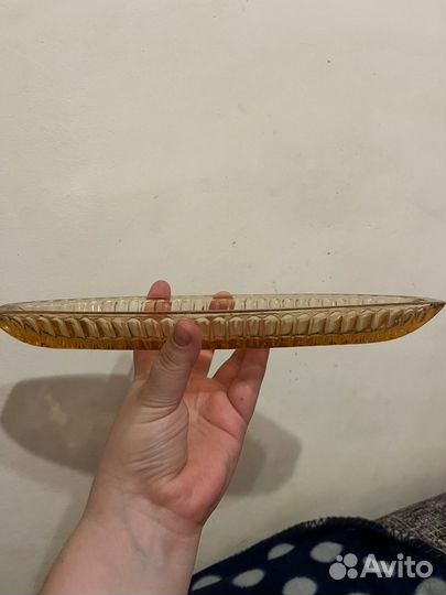 Селедочница стекло СССР