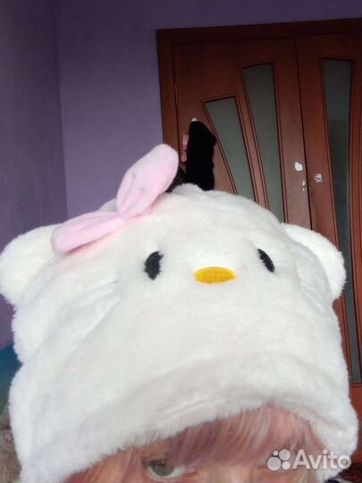 Шапка hello kitty