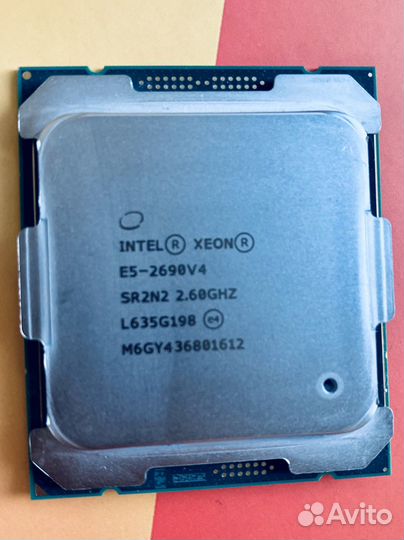 Процессор Xeon e5 2690 v4 core 14