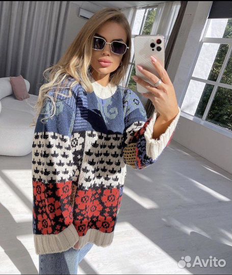 Вязанный свитер в стиле Zara