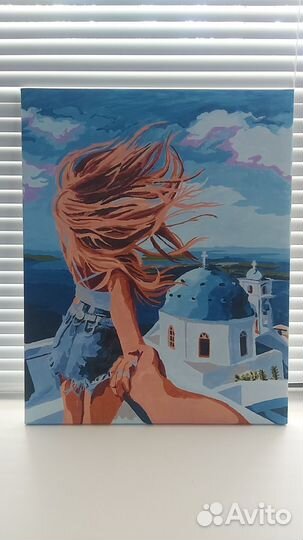 Продам картины по номерам 4050