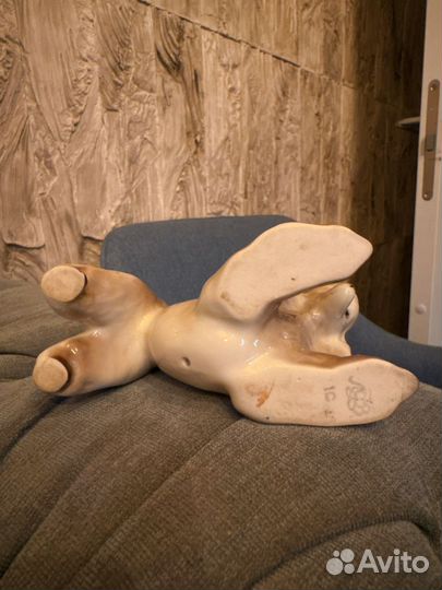 Статуэтка пудель рыжий лфз