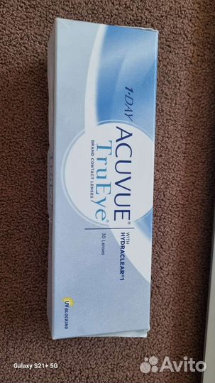 Линзы контактные acuvue