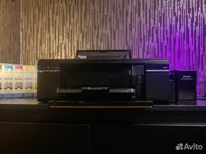 Цветной струйный принтер epson l805 снпч