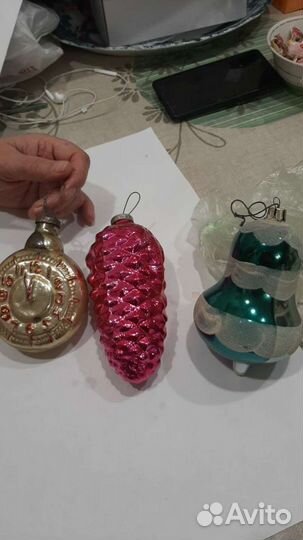 Елочные игрушки СССР