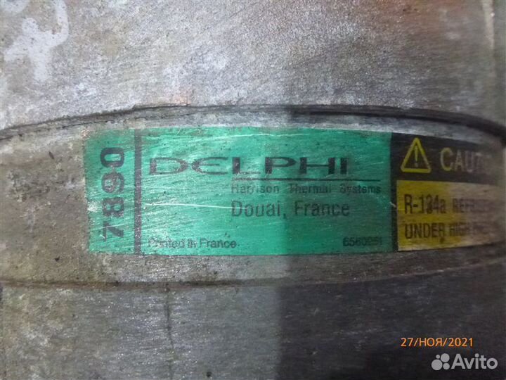 Компрессор кондиционера Opel Vectra 36 Z18XE 2001