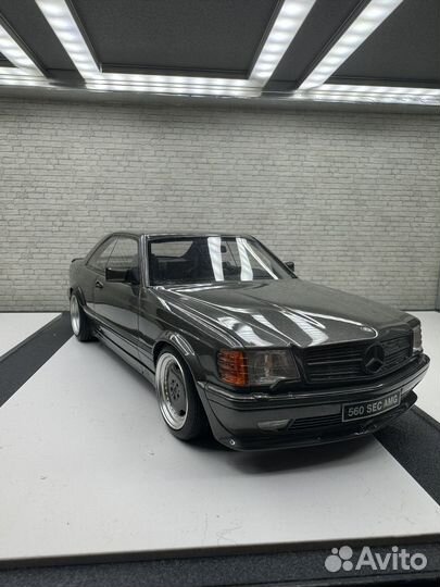 Mercedes 560 sec amg 1:18 Otto