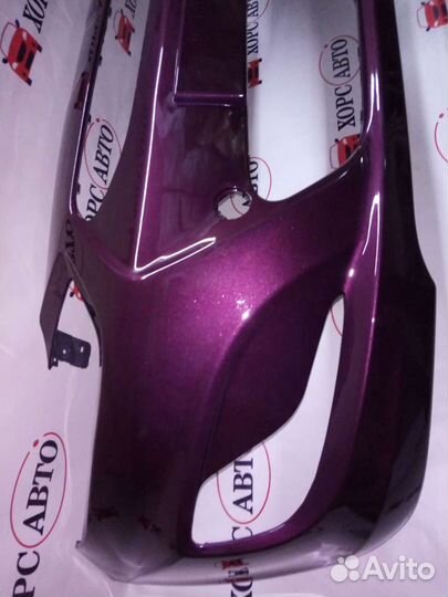 Бампер передний hyundai solaris в цвет кузова