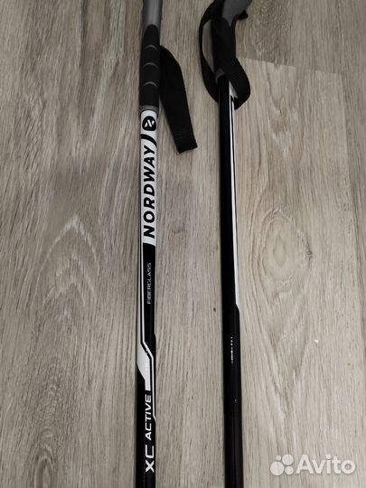 Лыжи палки ботинки