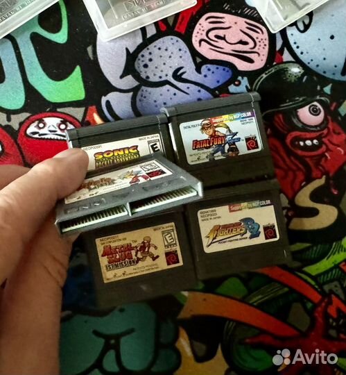 Картриджи neo geo pocket/color