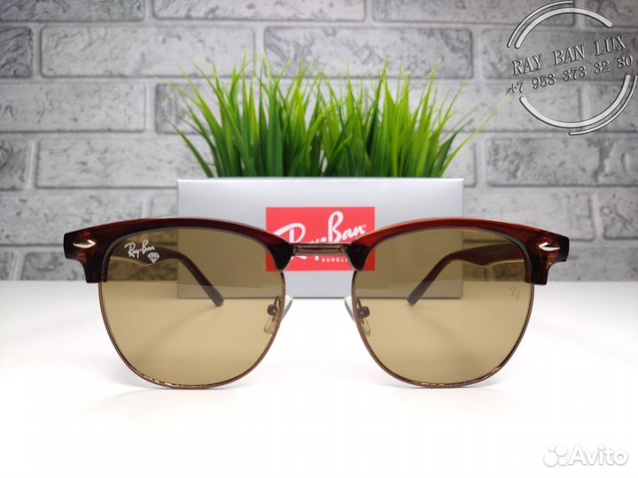 Ray Ban Clubmaster 3016 Brown Classic